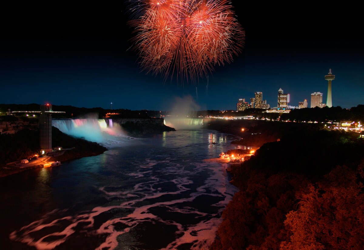Niagara Falls Fireworks
