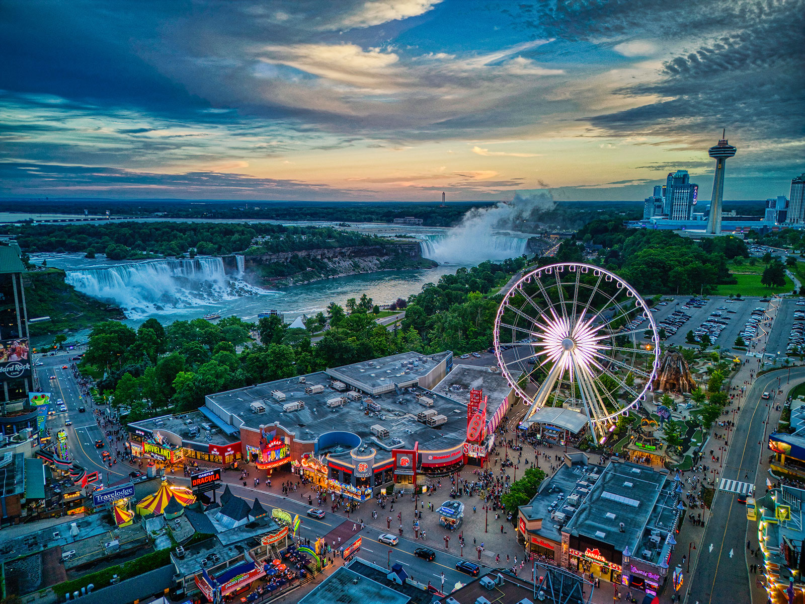 Falls at Night