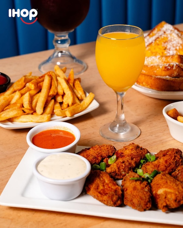 IHOP Wings and Appetizers